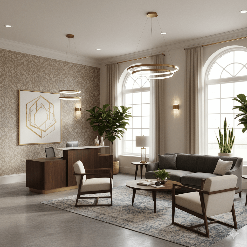 Transitional Interior Design تصميم داخلي انتقالي الأولى أعمال