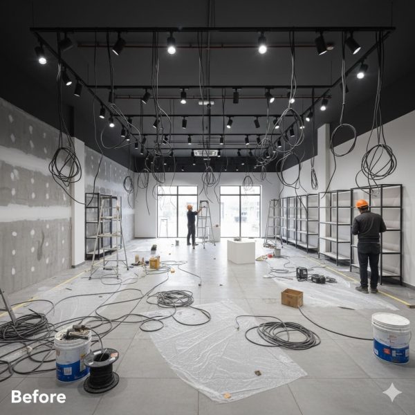 Air conditioning and lighting